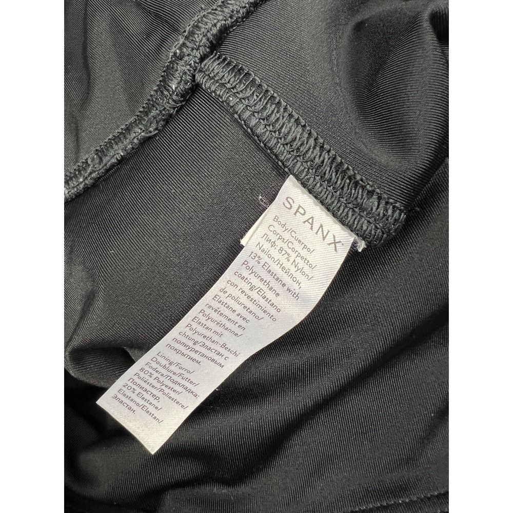 Spanx‎ by Sara Blakely Leggings Womens Small Black Leather Look Ankle - Picture 13 of 13